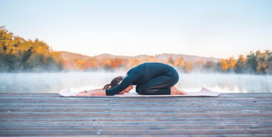 Yoga Pose in nature